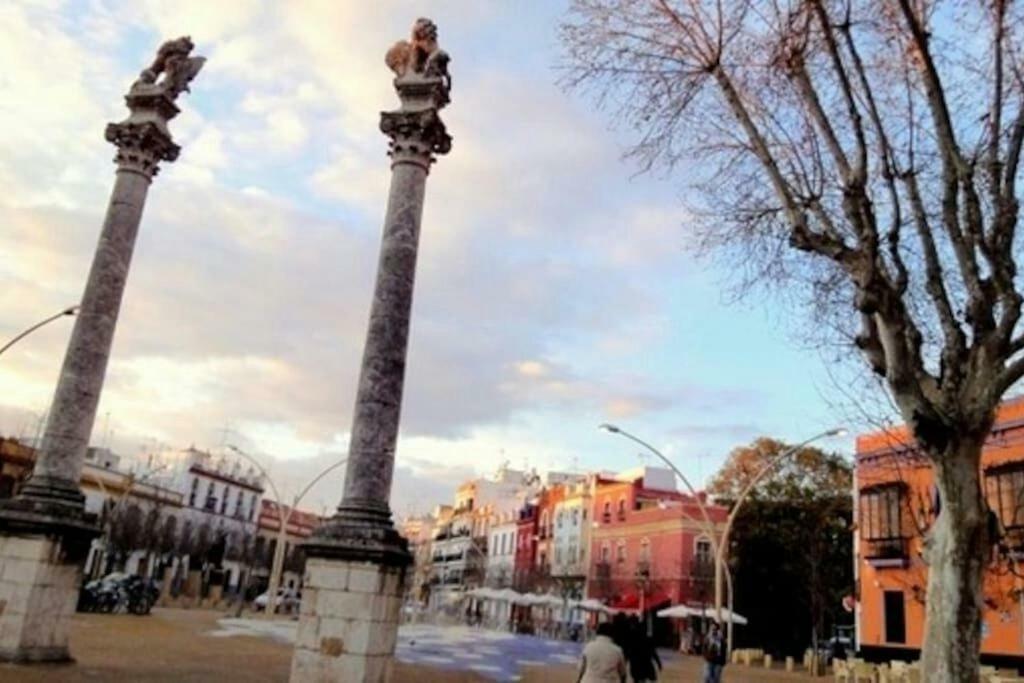 Atico Con Terraza En Alameda De Hercules เซบีญา ภายนอก รูปภาพ
