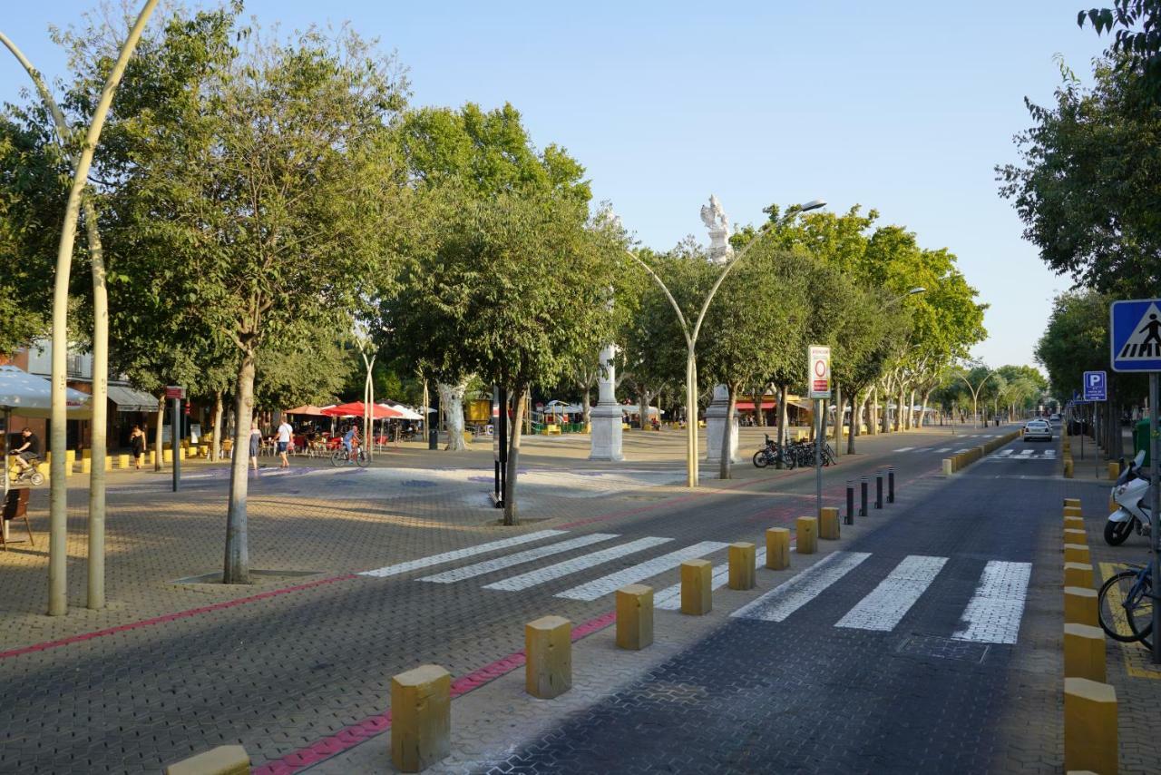 Atico Con Terraza En Alameda De Hercules เซบีญา ภายนอก รูปภาพ